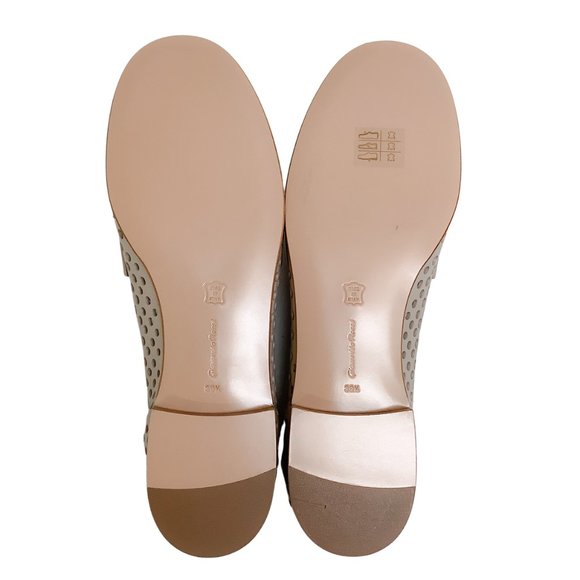 Gianvito Rossi Mousse Thierry Classic Perforated Loafer Flats - Picture 8 of 8